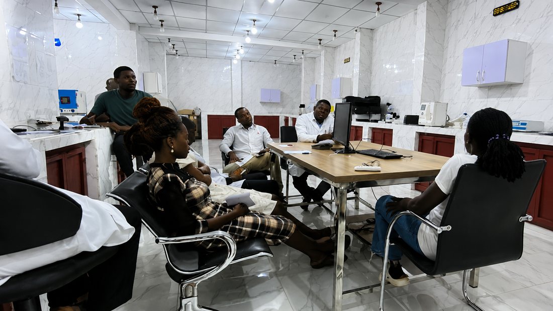 Inside the Henks Medicals laboratory